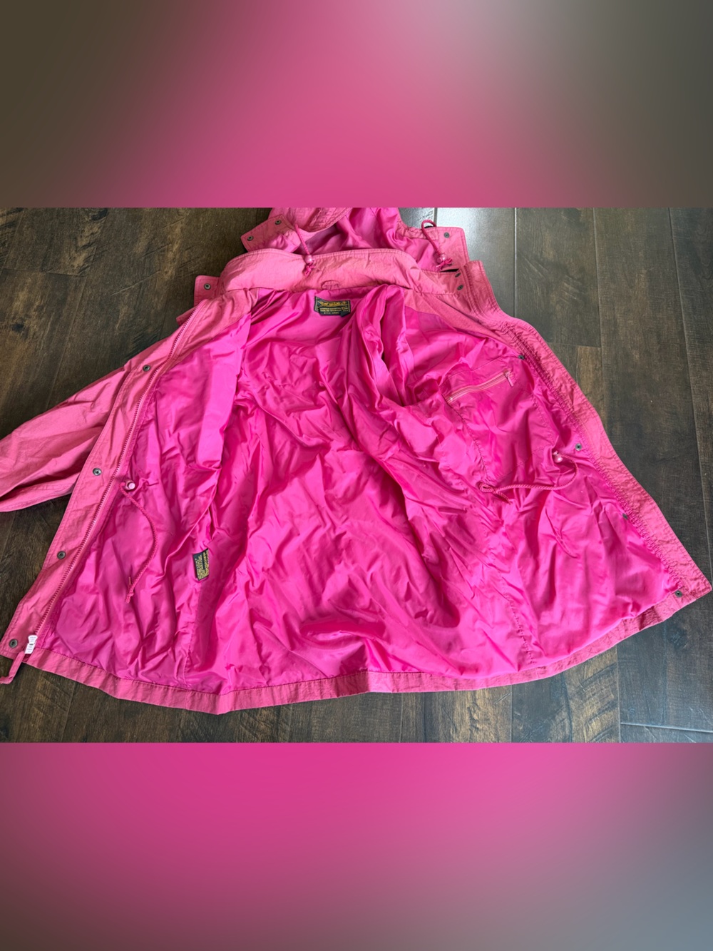 Eddie Bauer Pink Windbreaker